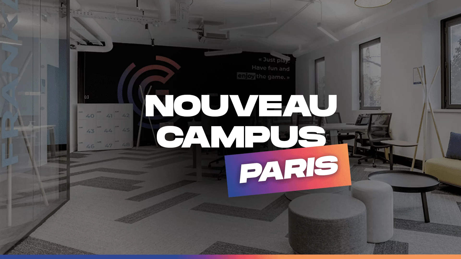 Gaming Campus Paris Header Gaming Campus Paris Header